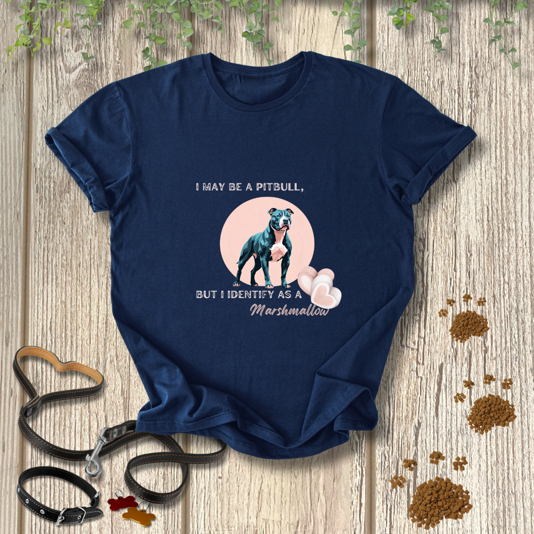 I may be a Pitbull, but I identify as a marshmallow