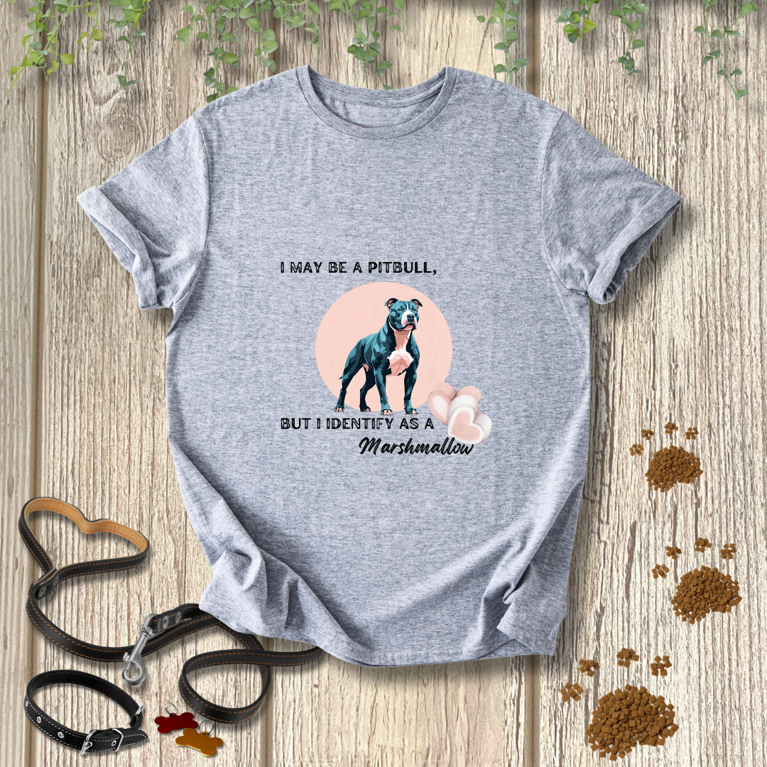 I may be a Pitbull, but I identify as a marshmallow