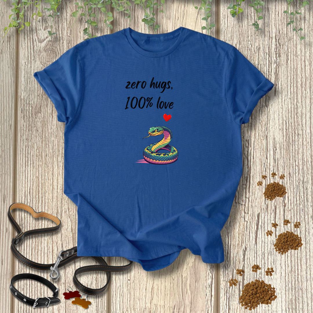 zero hugs, 100% love
