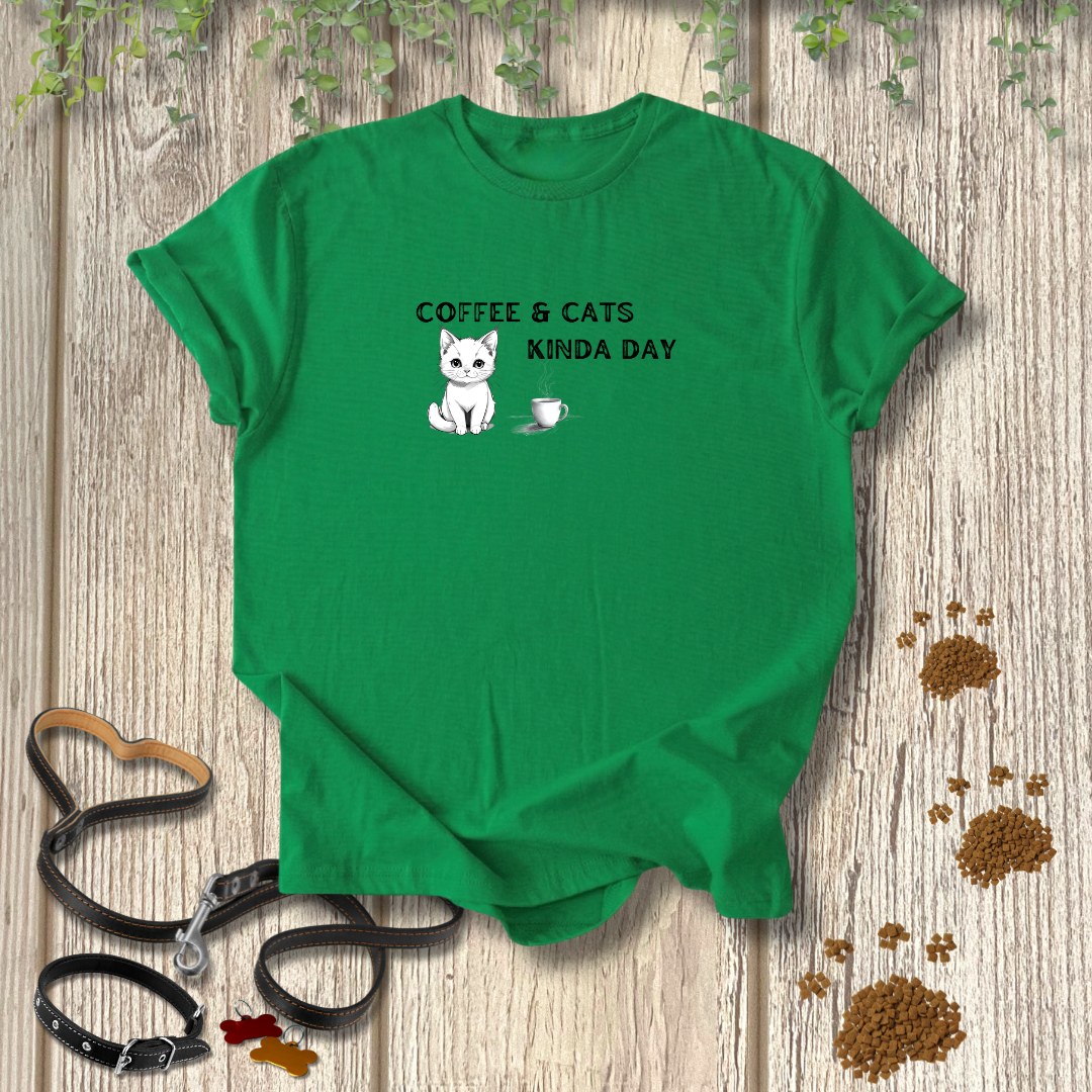Coffee & Cats T-shirt