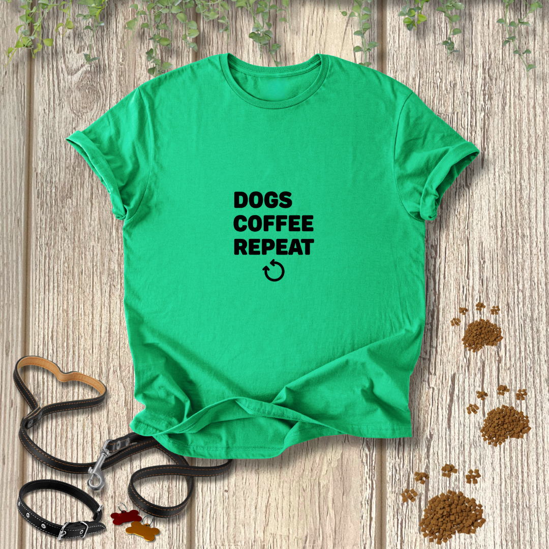 Dogs Coffee Repeat