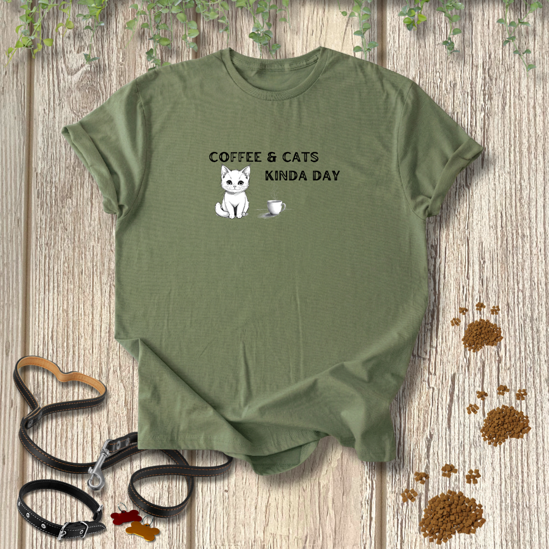 Coffee & Cats T-shirt