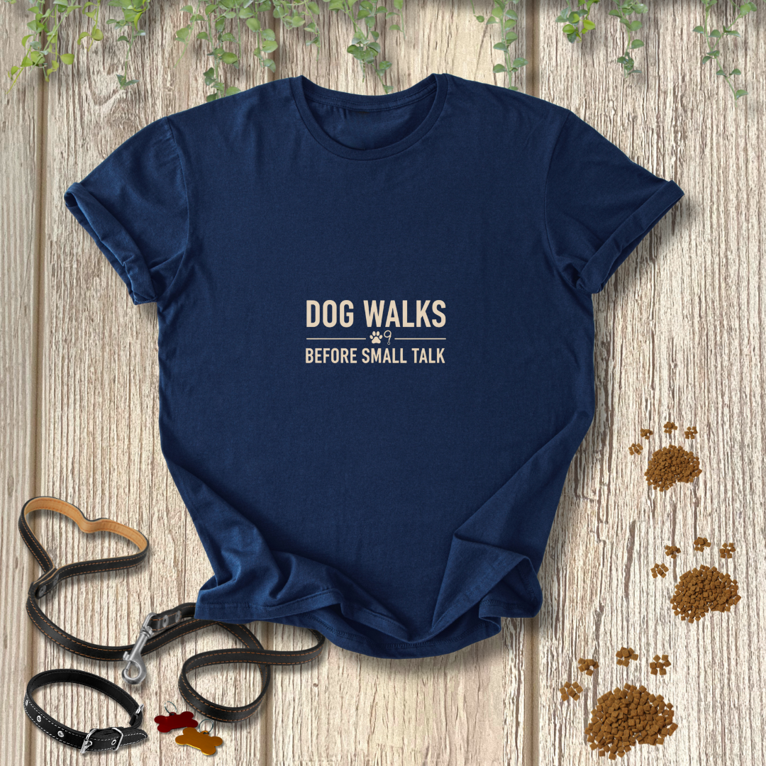 Dog Walks Before Small Talk