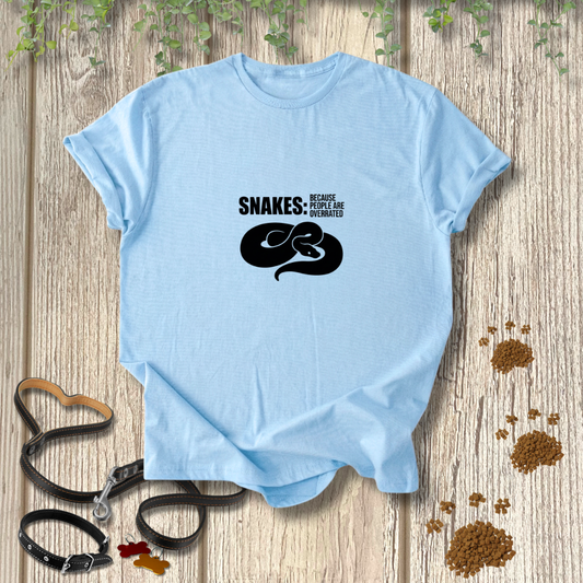 SNAKES: People Are Overrated T-shirt