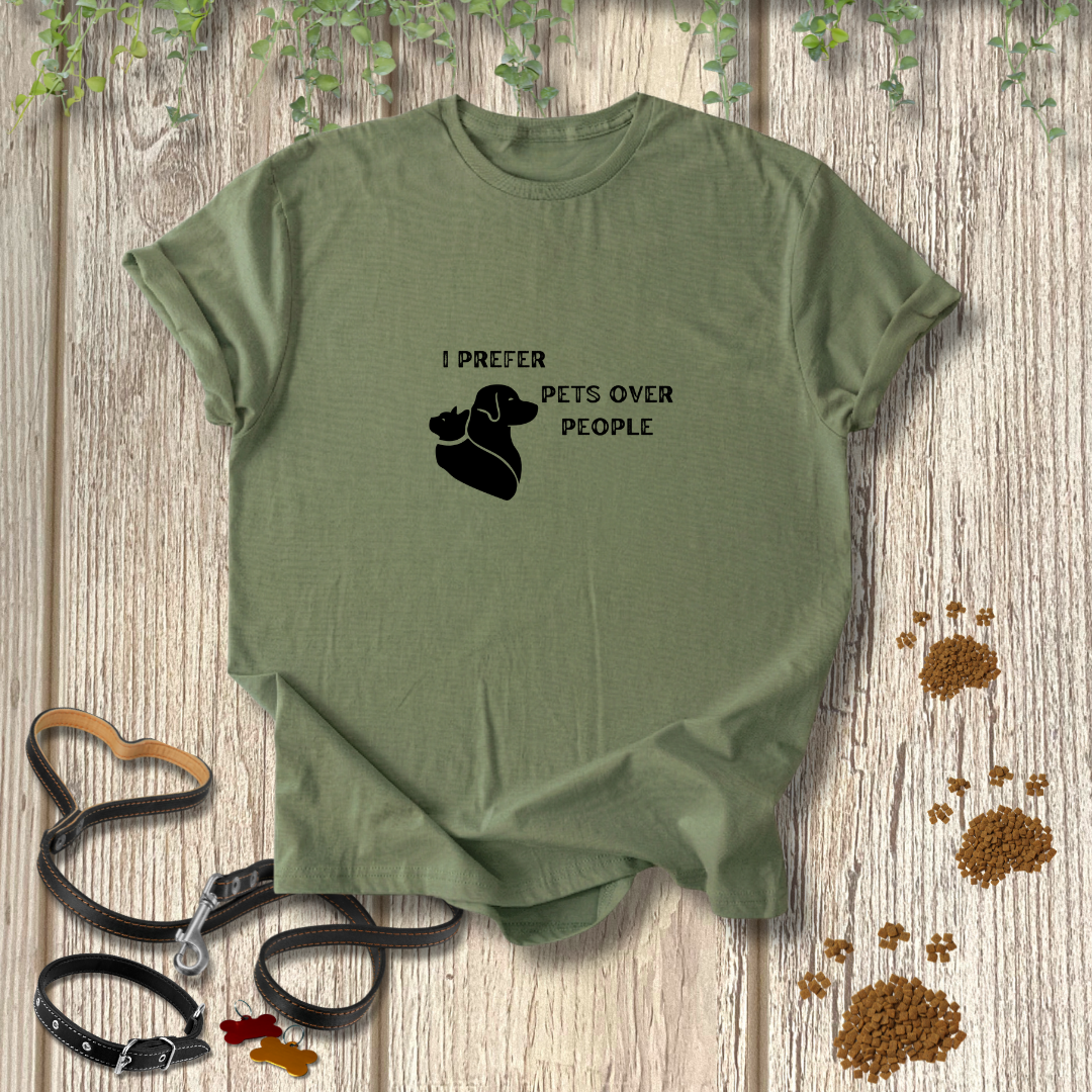 Pets Over People T-shirt