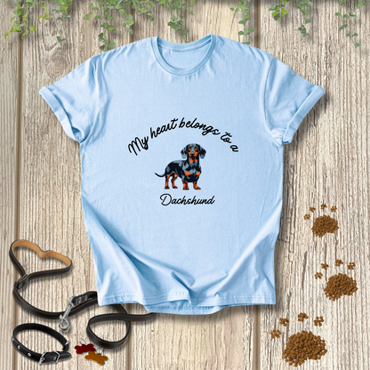My heart belongs to a Dachshund