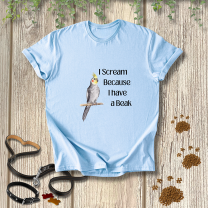 I Scream Because I Have a Beak