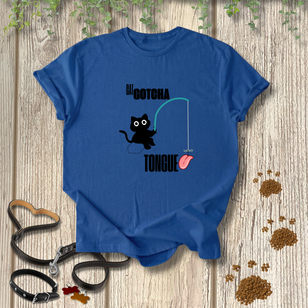 Cat Gotcha Tongue
