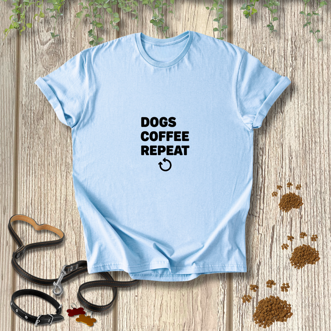 Dogs Coffee Repeat