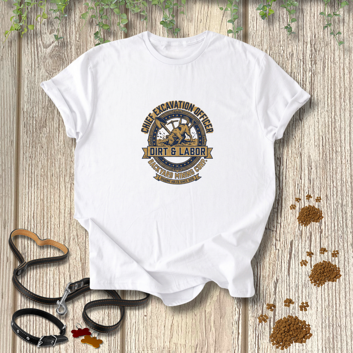 Background Mining Corp. T-shirt