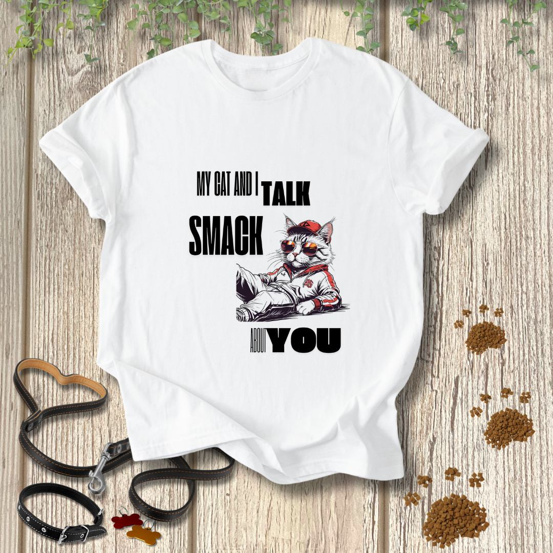 My cat and I talk smack about you