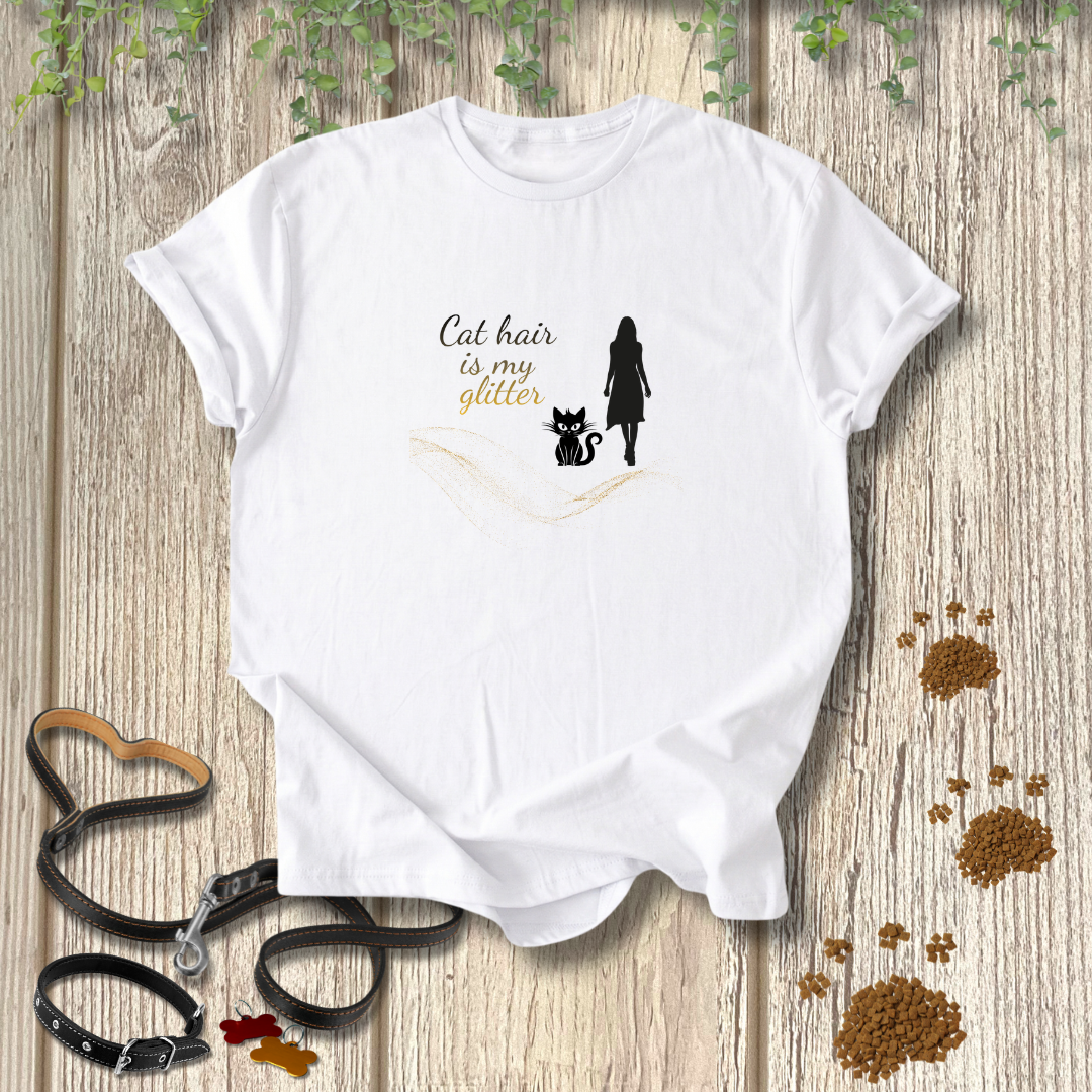 Cat Glitter T-shirt