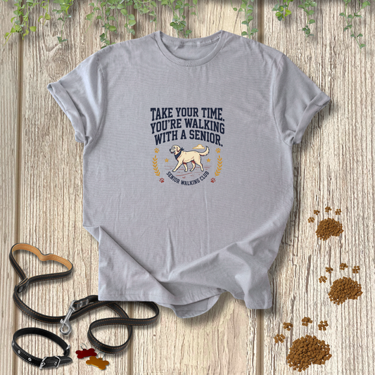 Walking with a Senior T-shirt