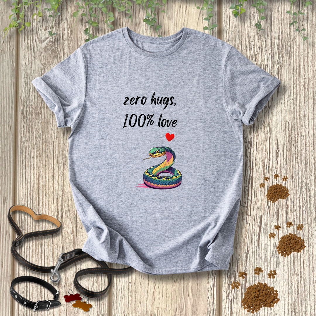 zero hugs, 100% love
