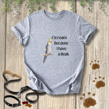 I Scream Because I Have a Beak