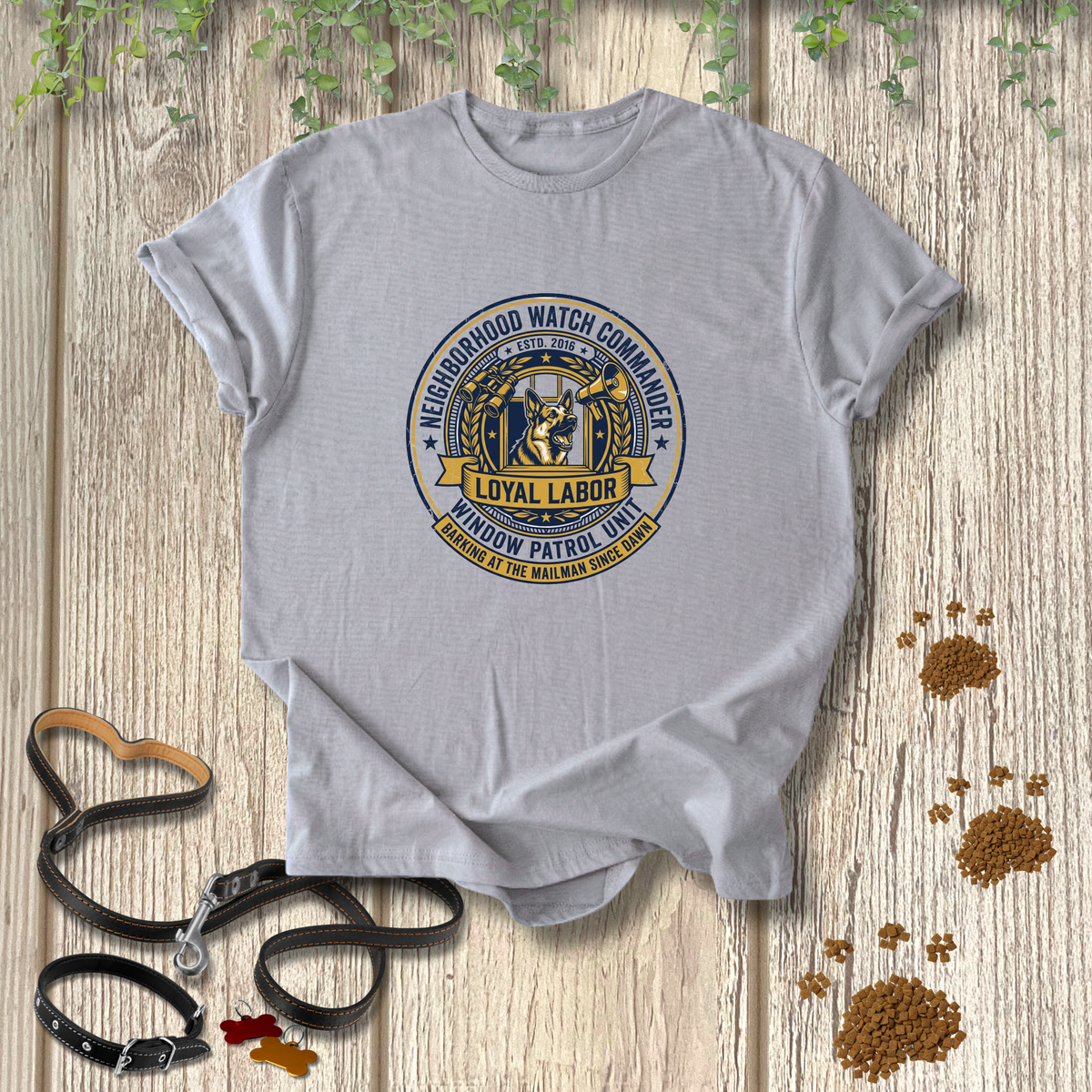 Neighborhood Watch Commander T-shirt