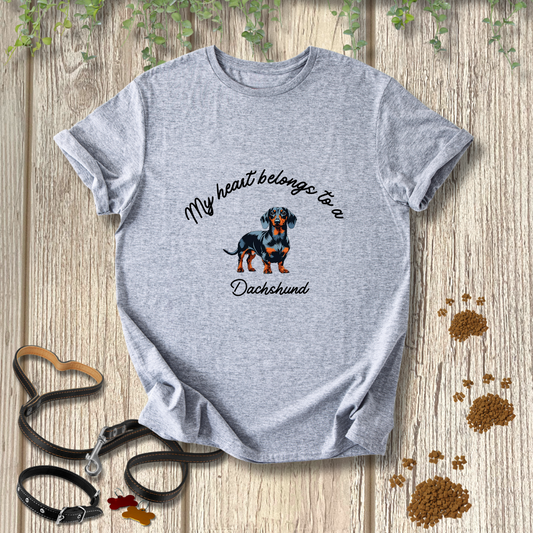 My heart belongs to a Dachshund