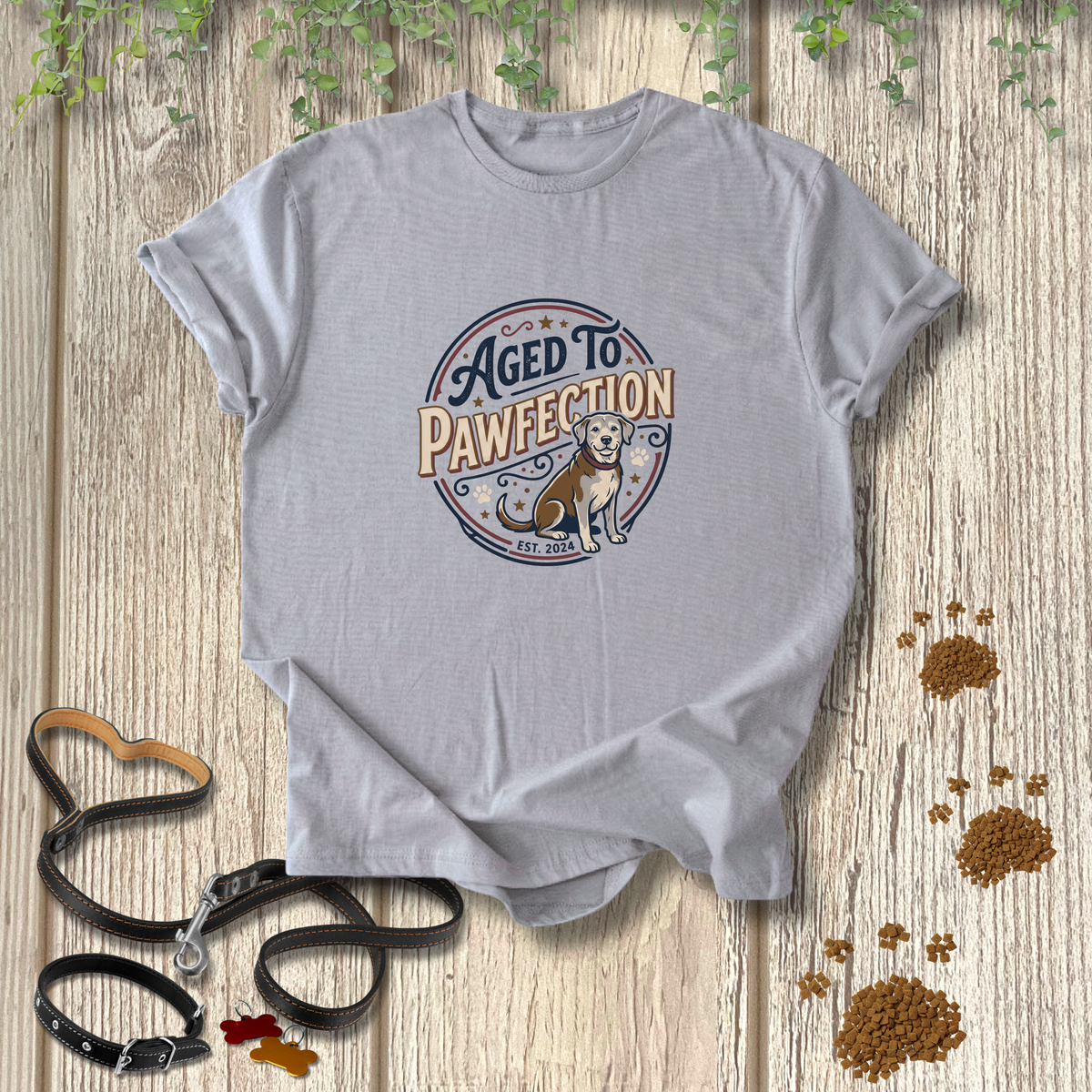 Aged to Pawfection T-shirt