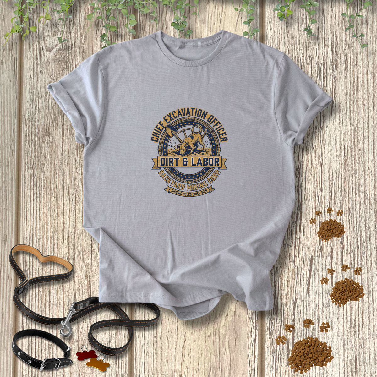 Background Mining Corp. T-shirt