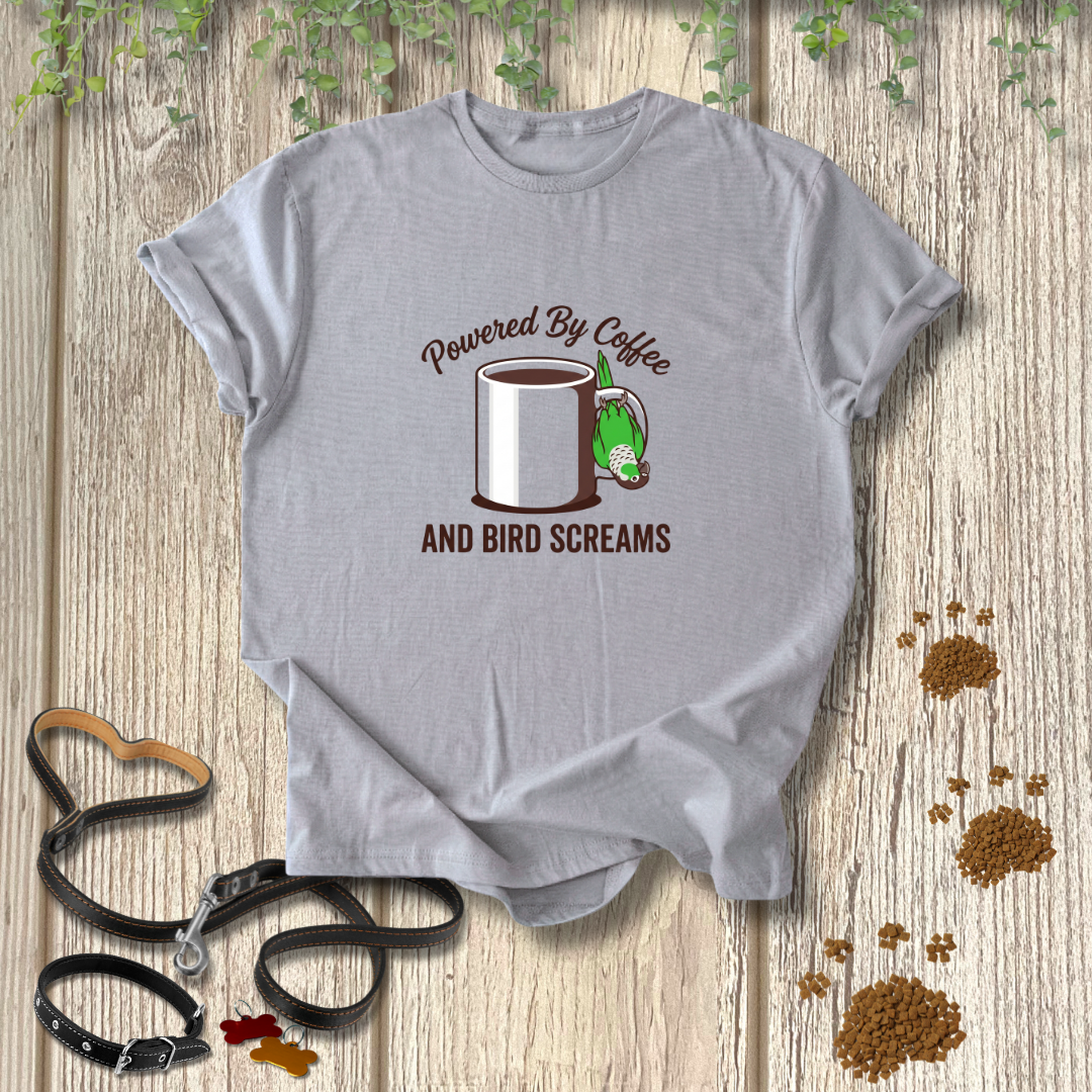 Coffee & Bird Screams T-shirt