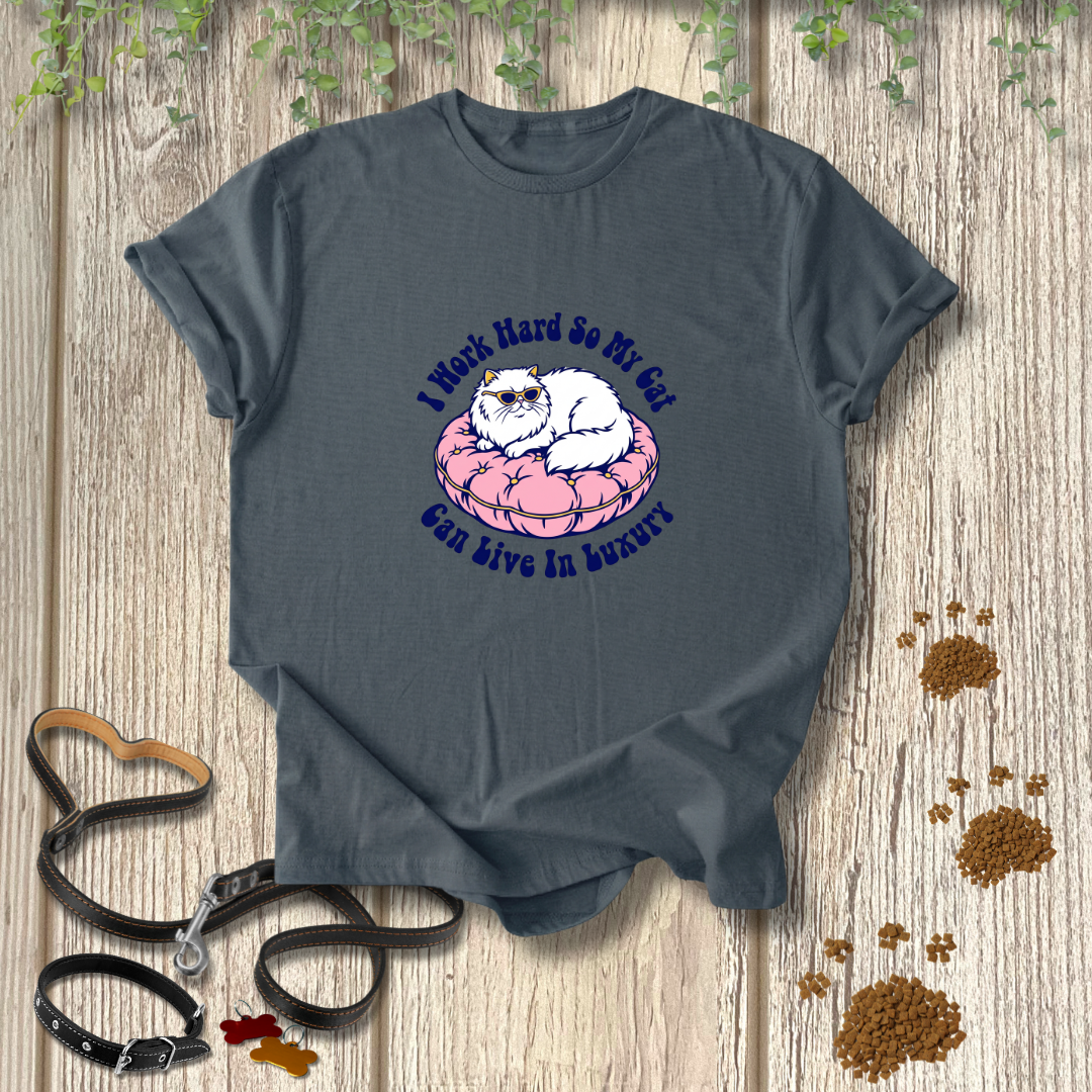 Cat Lives in Luxury T-shirt