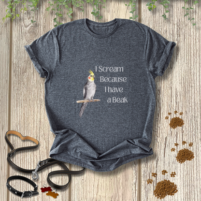 I Scream Because I Have a Beak