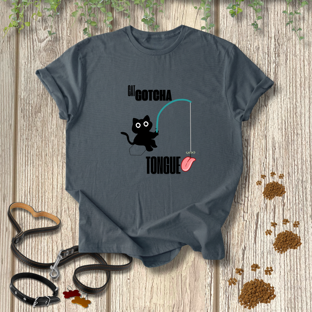 Cat Gotcha Tongue