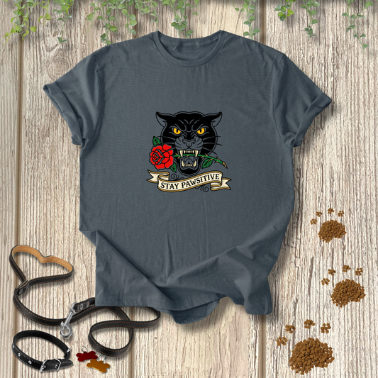 STAY PAWSITIVE T-shirt