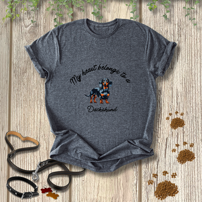 My heart belongs to a Dachshund