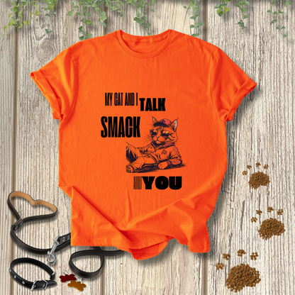 My cat and I talk smack about you