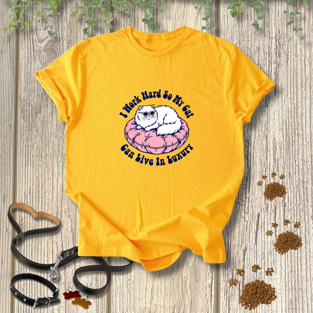 Cat Lives in Luxury T-shirt