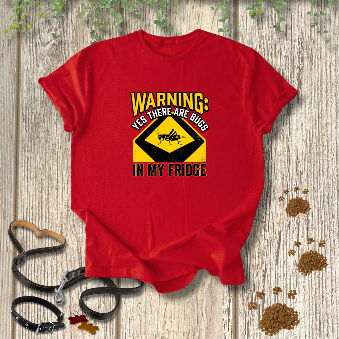 Bugs in the Fridge T-shirt