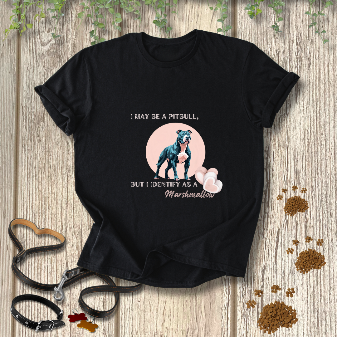 I may be a Pitbull, but I identify as a marshmallow