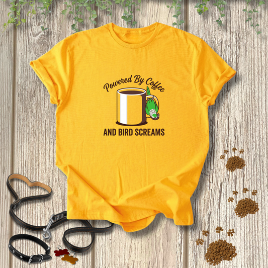 Coffee & Bird Screams T-shirt