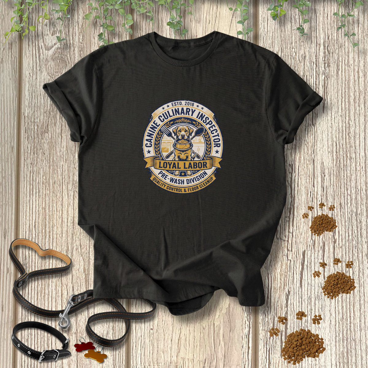 Canine Culinary Inspector T-shirt