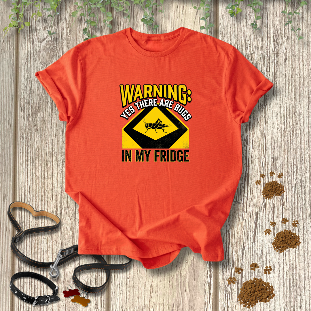 Bugs in the Fridge T-shirt