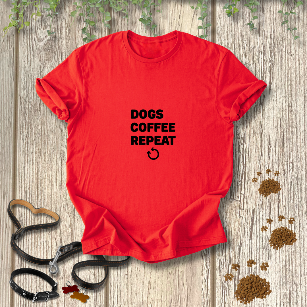 Dogs Coffee Repeat