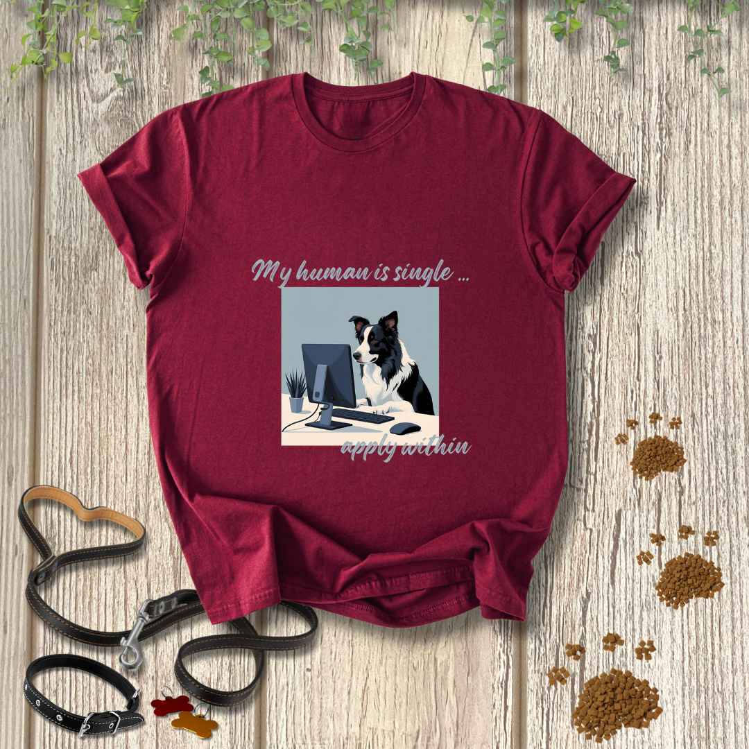 My human is single ... apply within