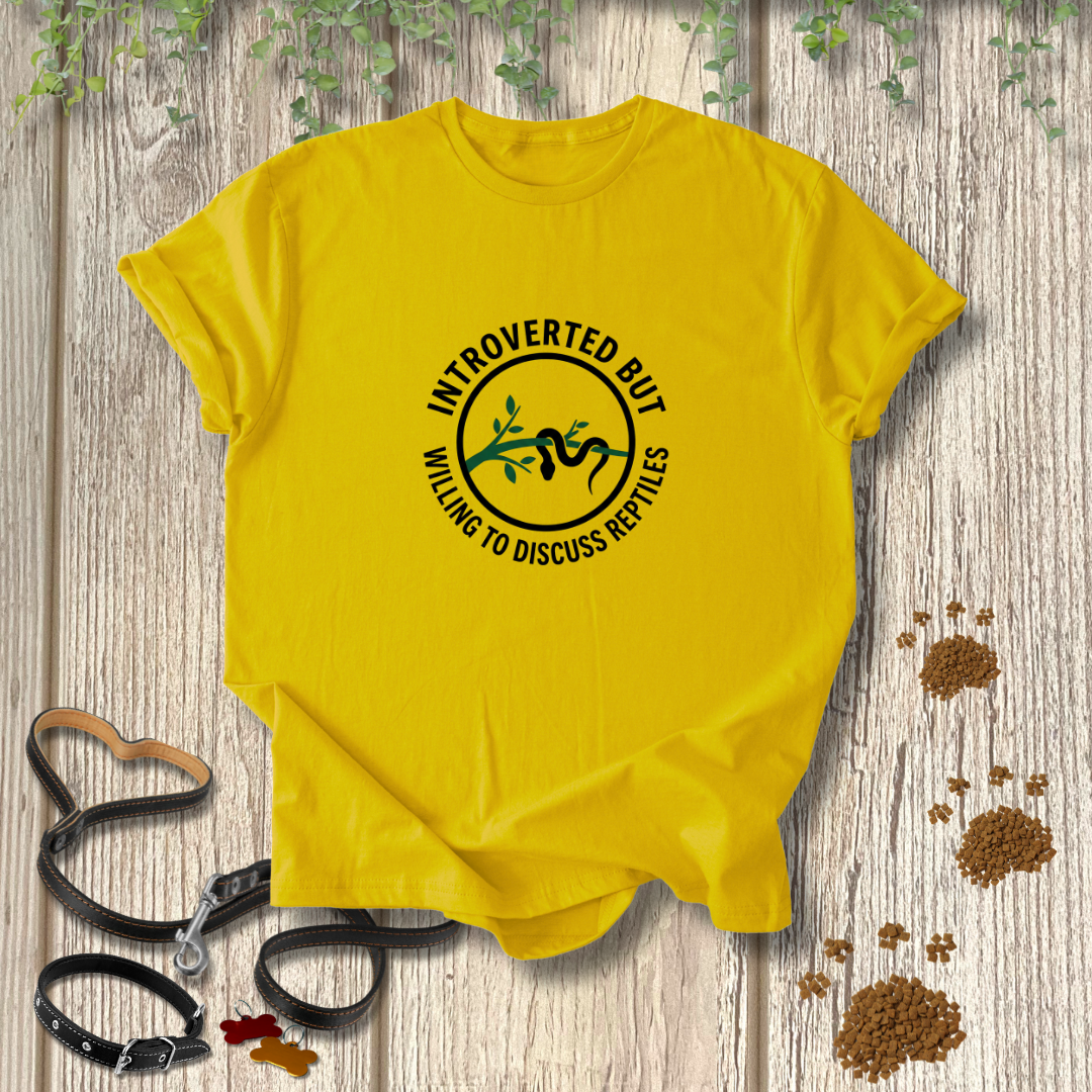 INTROVERTED BUT Willing To Discuss Reptiles