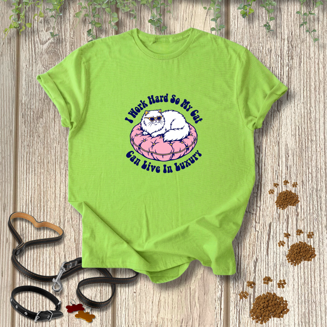 Cat Lives in Luxury T-shirt