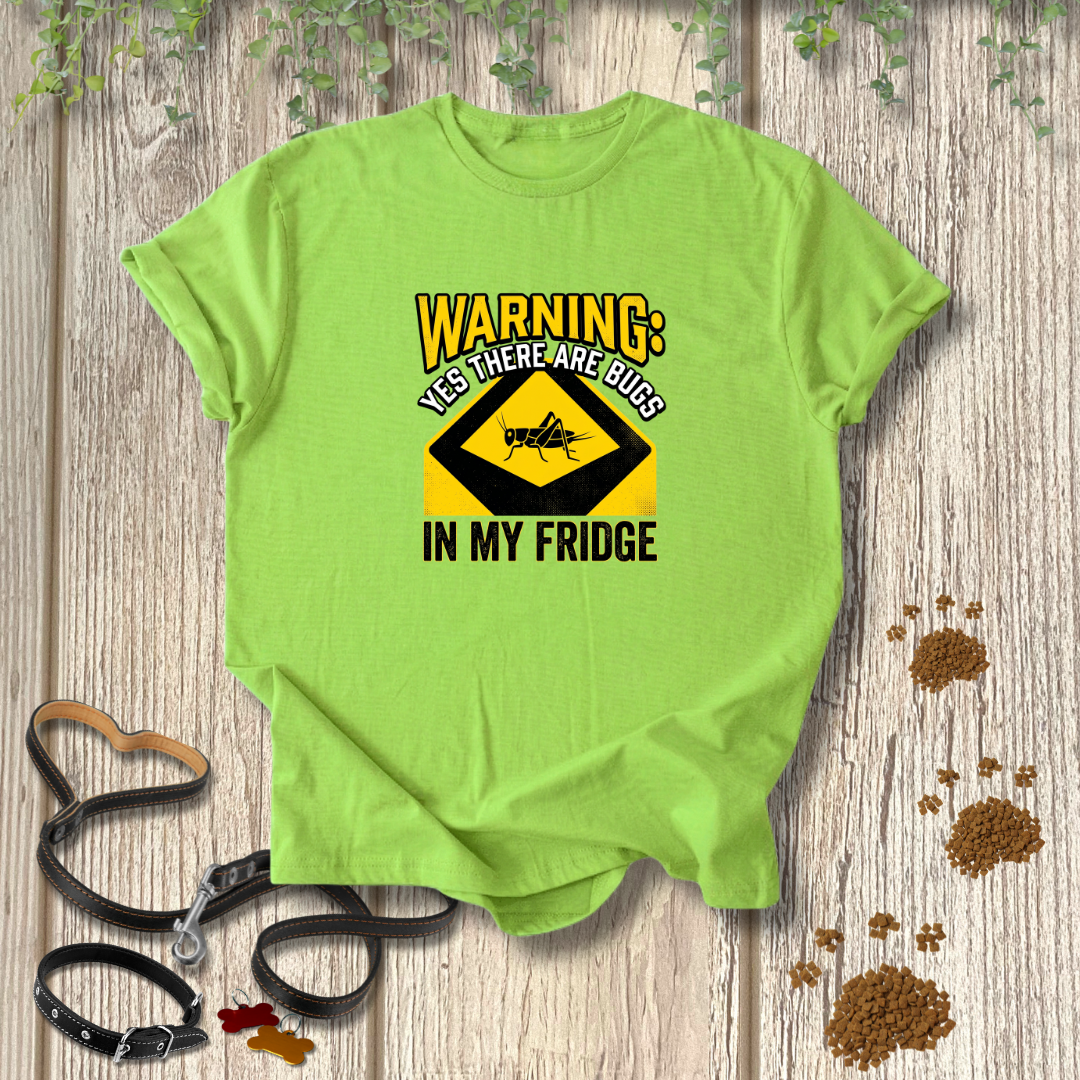 Bugs in the Fridge T-shirt