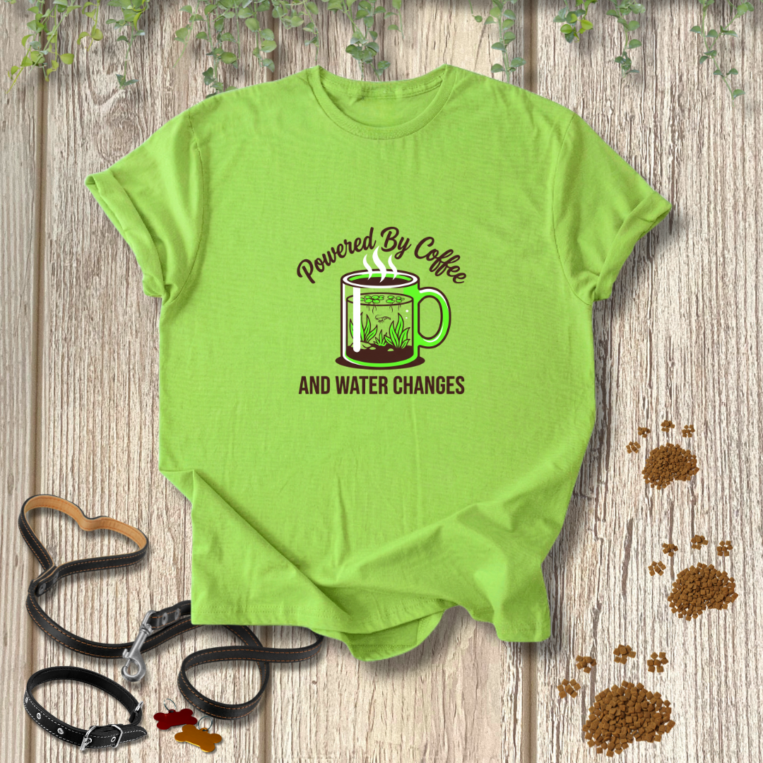 Coffee & Water Changes T-shirt