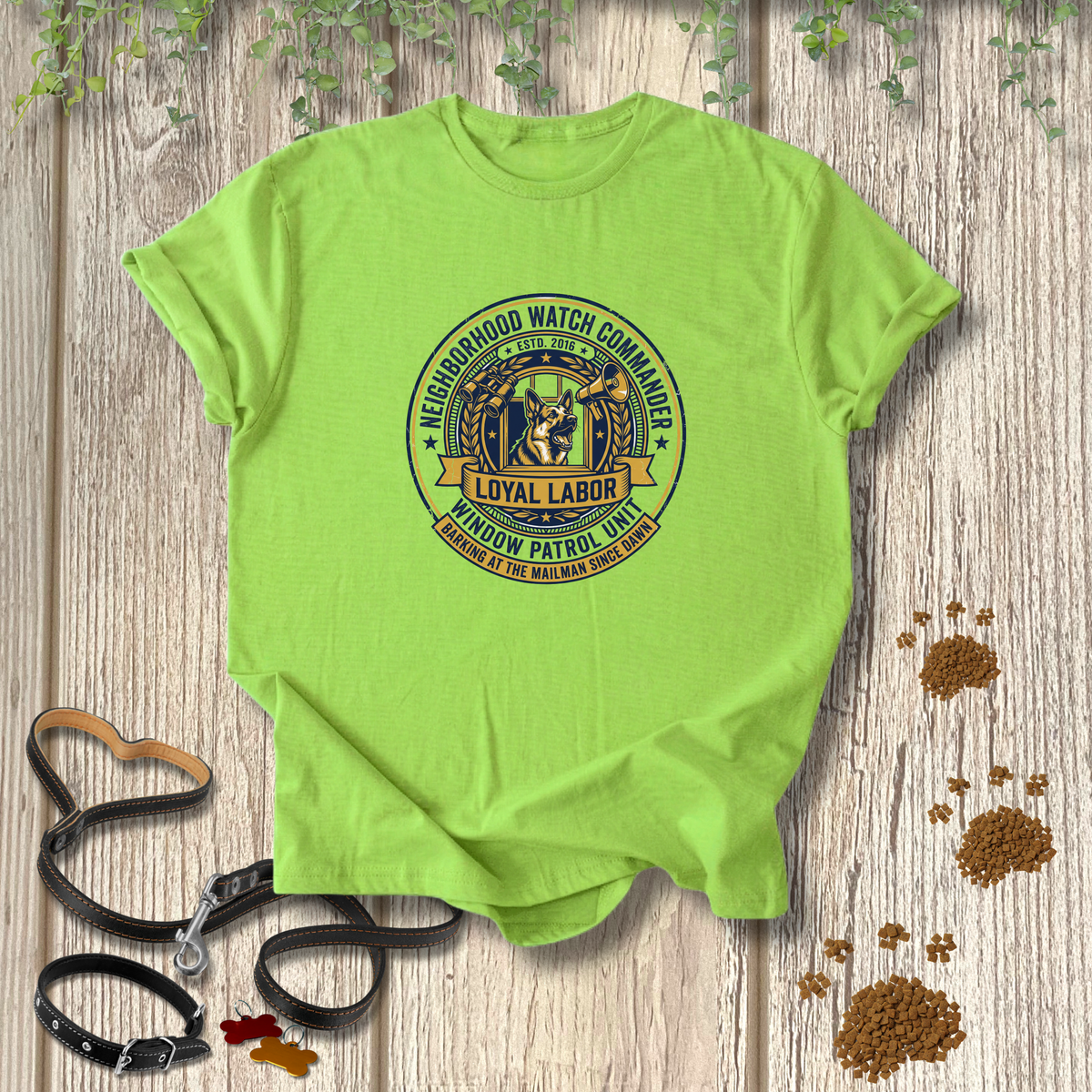 Neighborhood Watch Commander T-shirt