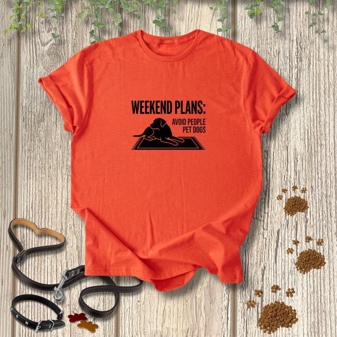 Weekend Plans T-shirt