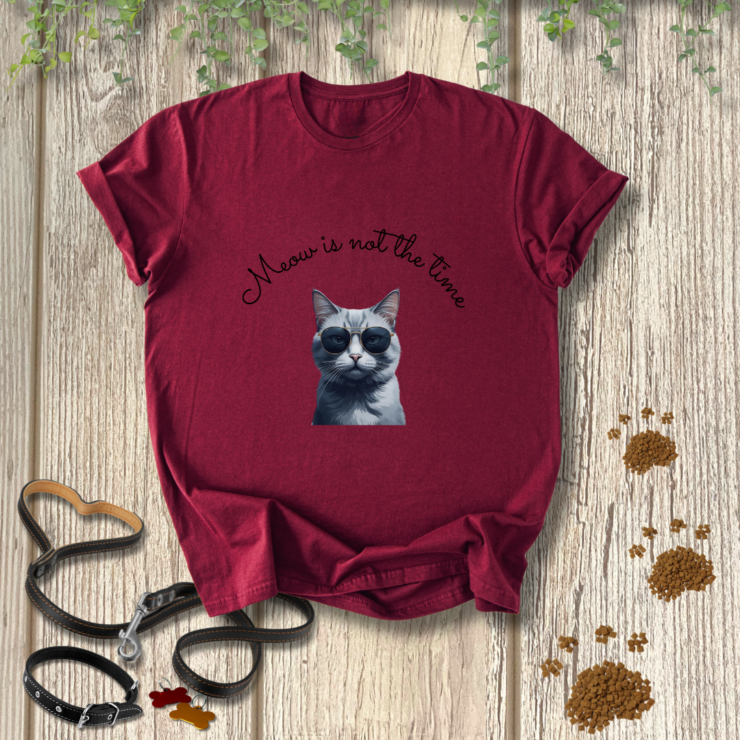 Meow is not the time