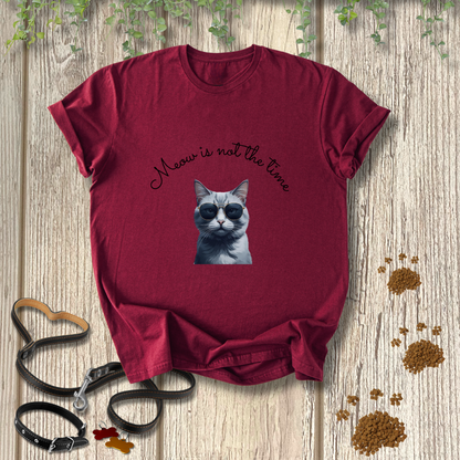 Meow is not the time