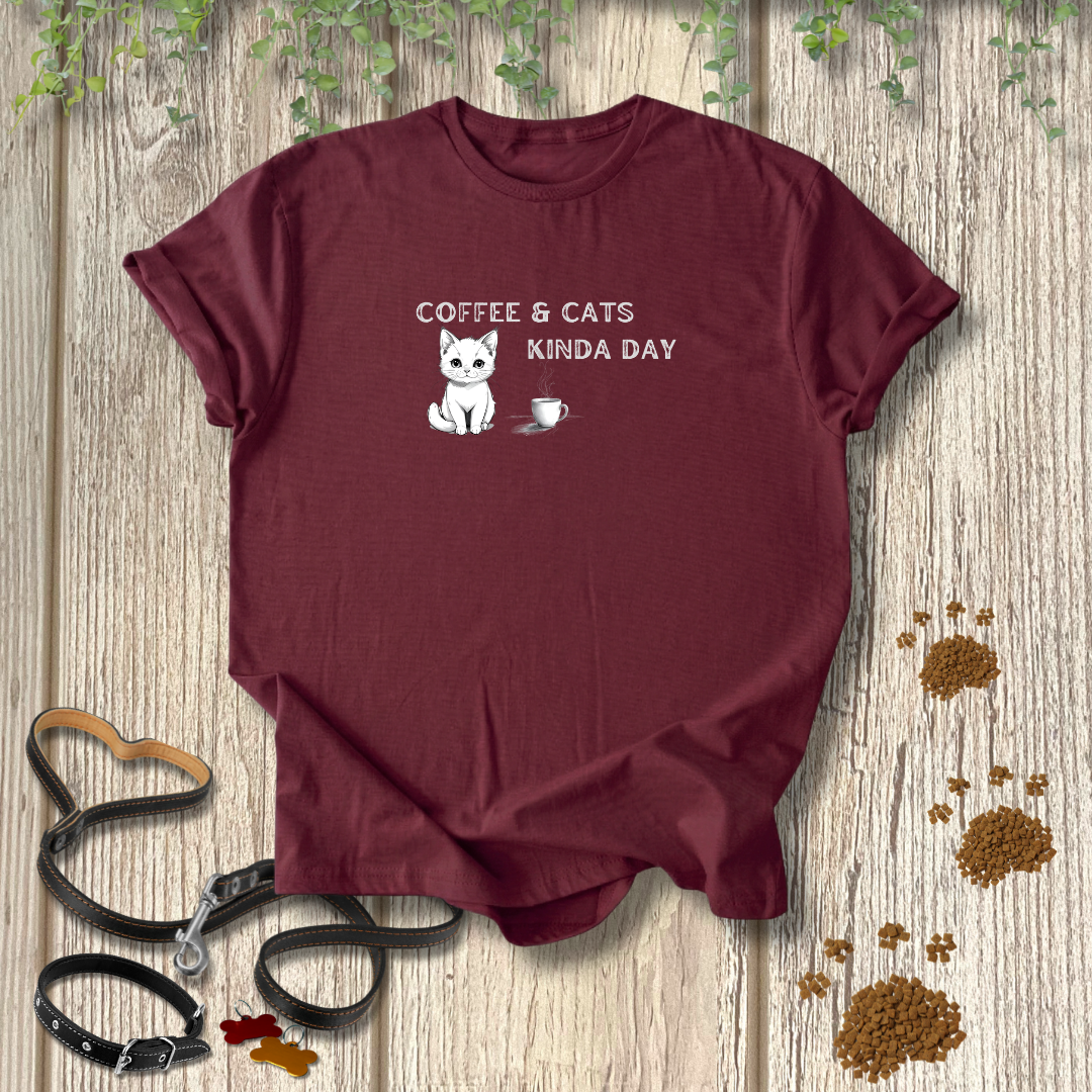Coffee & Cats T-shirt