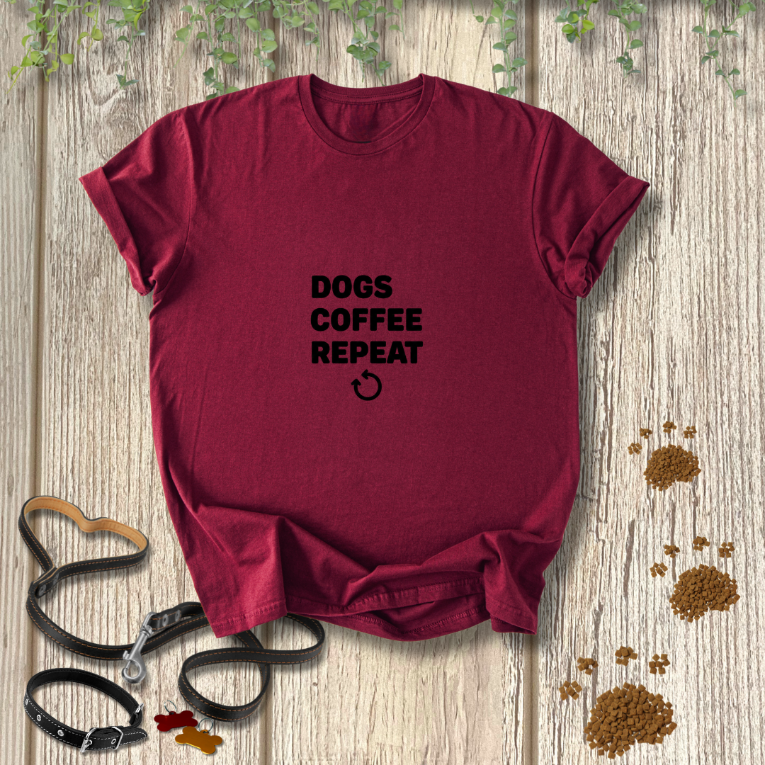 Dogs Coffee Repeat