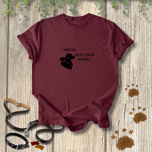 Pets Over People T-shirt