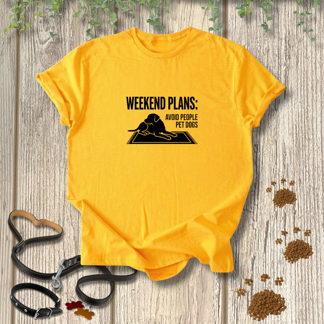 Weekend Plans T-shirt
